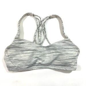 Lululemon Free To Be Zen Bra Space Dye Camo White Silver Spoon Ocean Mist